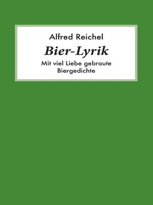 cover image of Bier-Lyrik